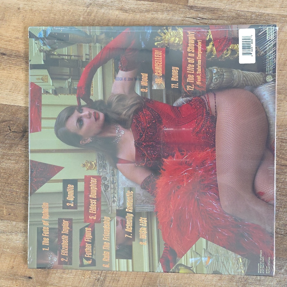 Taylor Swift The Life of a Showgirl Vinyl Sealed In Plastic New In Original Wrap - Picture 2 of 3